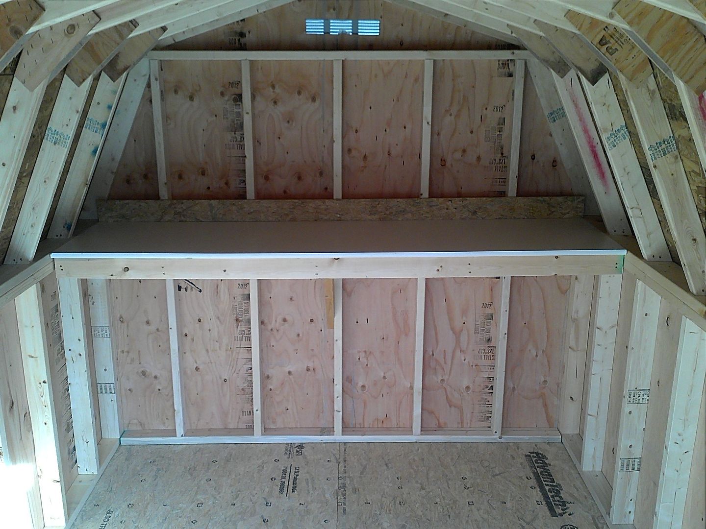 12X12 Wood Storage Shed