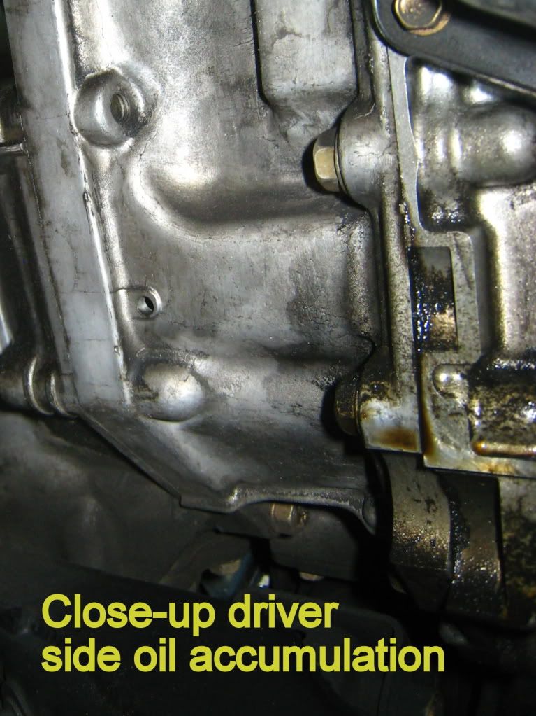 Nissan murano oil leak passenger side #3