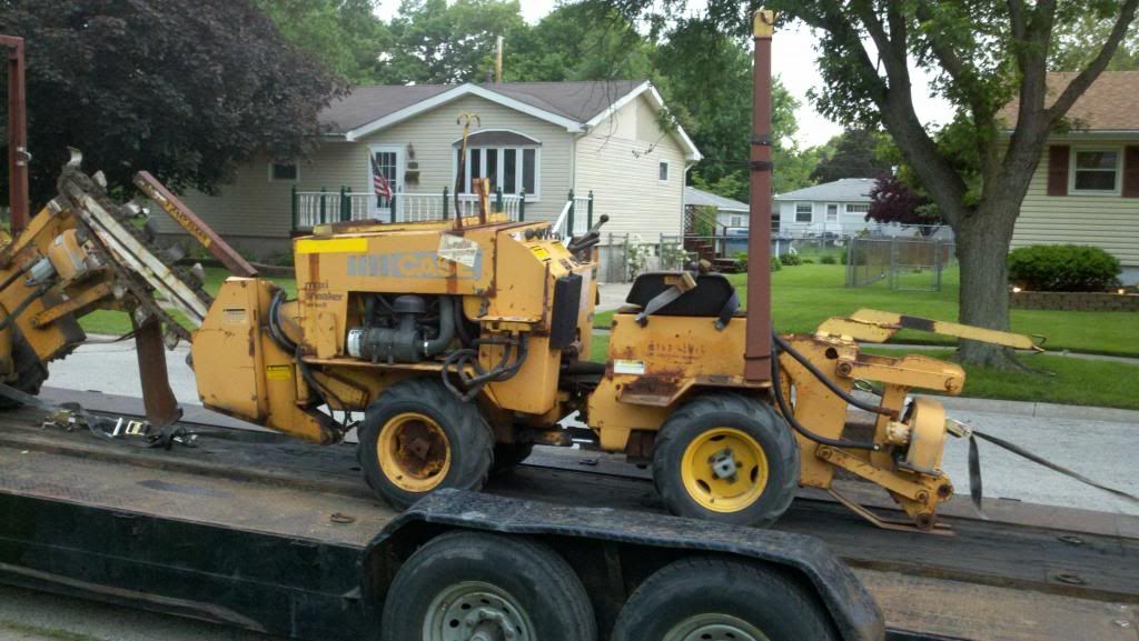 Pipe pullers/Trenchers for sale Lawn Care Forum