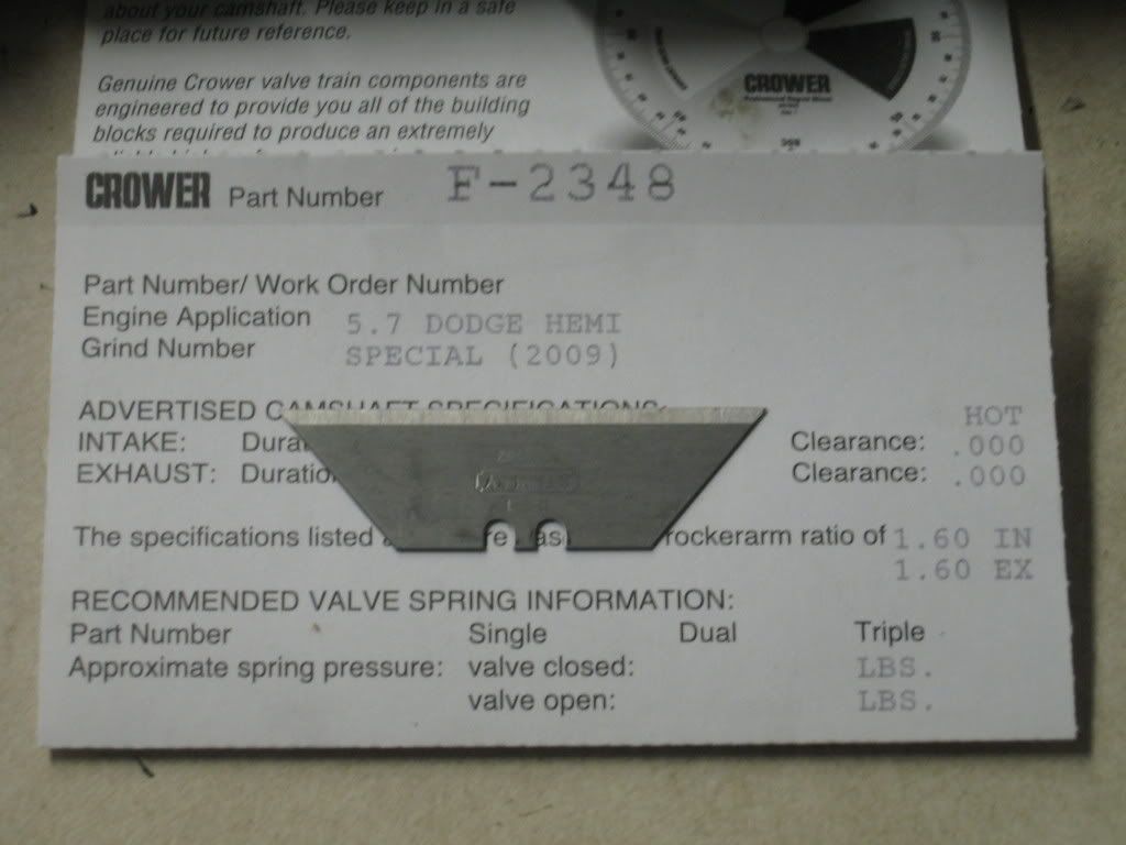 Introducing 09 5.7 Hemi VVT Heads and Cams Dodge Challenger Forum