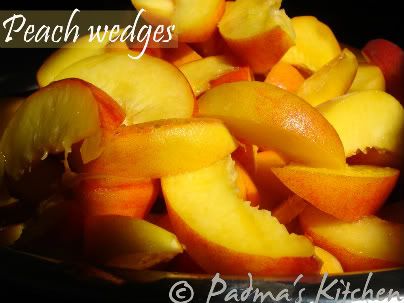 Peach Wedges
