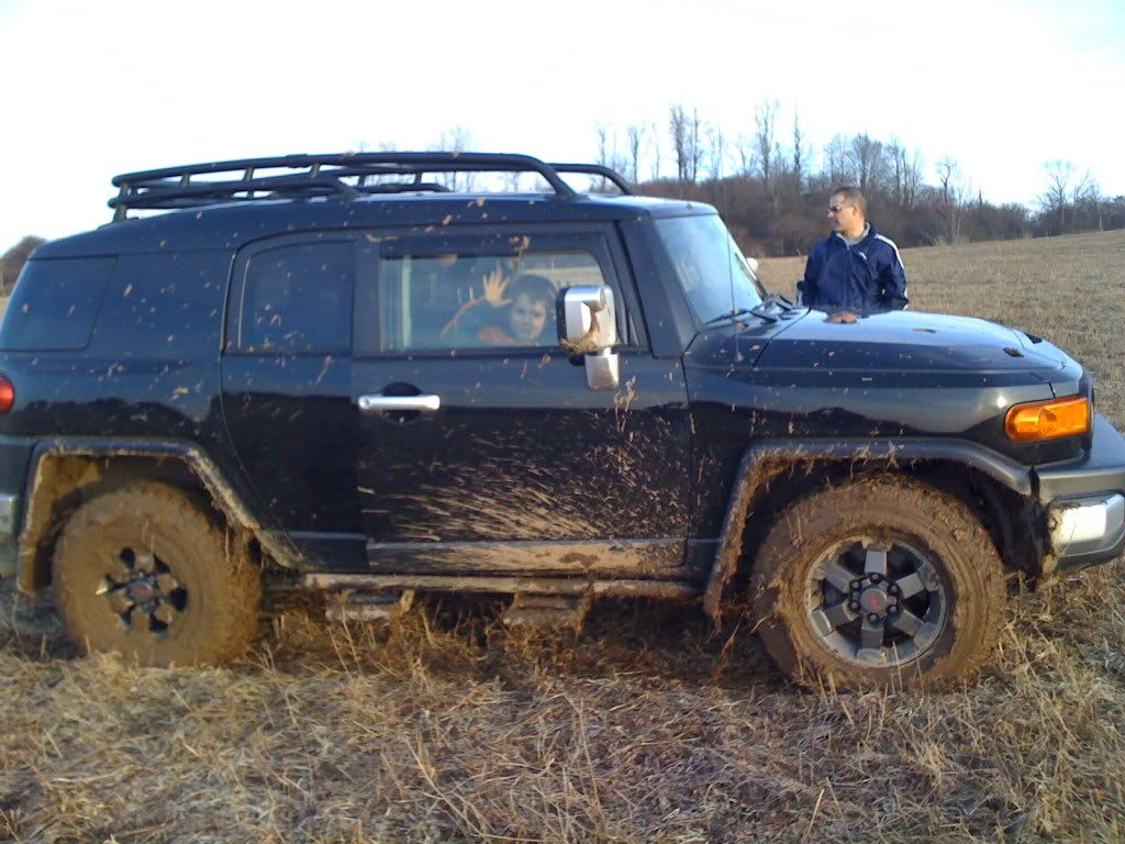 My first "Stuck" Toyota FJ Cruiser Forum