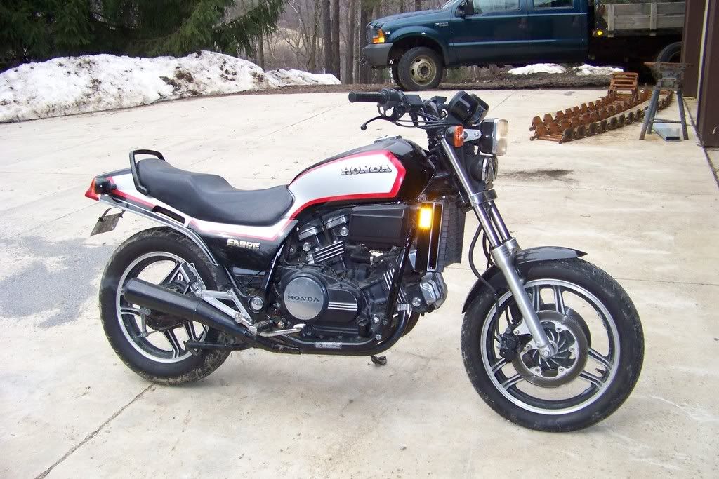 1984 Honda saber 700 #4