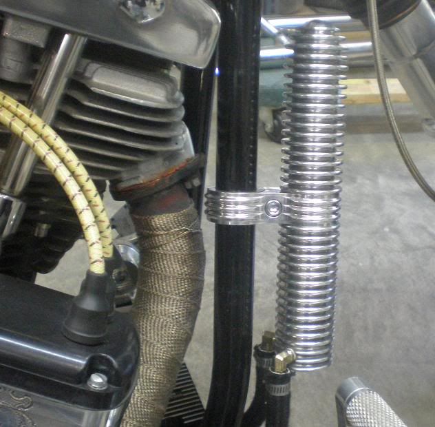 Shovelhead owners? Oil cooler location?