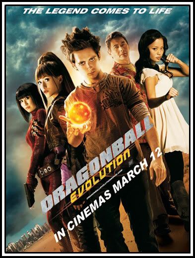 dragonball evolution poster Dragonball Evolution Movie Review (2009)