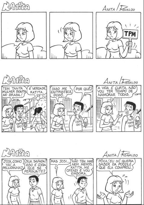 Katita is another lesbian comics written by Anita Costa Prado with art made 