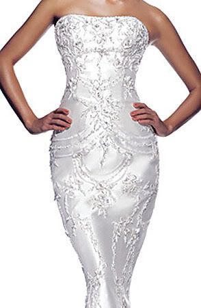 Reception dress Jovani Style 1494 Worn for fitting and reception dinner