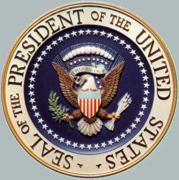presidential seal background. This is the original quot;Seal of