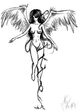 Angel Tattoo Nonstop Art. You can leave a response, or trackback from your 