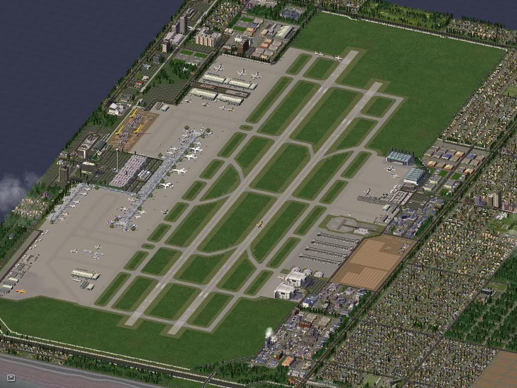 Airports with parallel runways