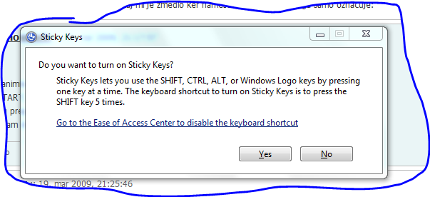  Sticky Keys