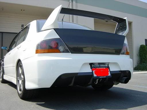 Evo 9 Rear