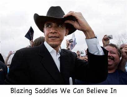 blazing saddles we can believe in