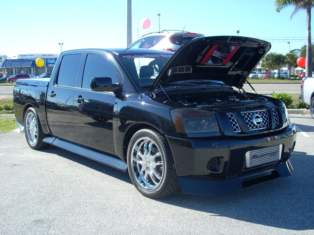 Lowered nissan titan for sale #3