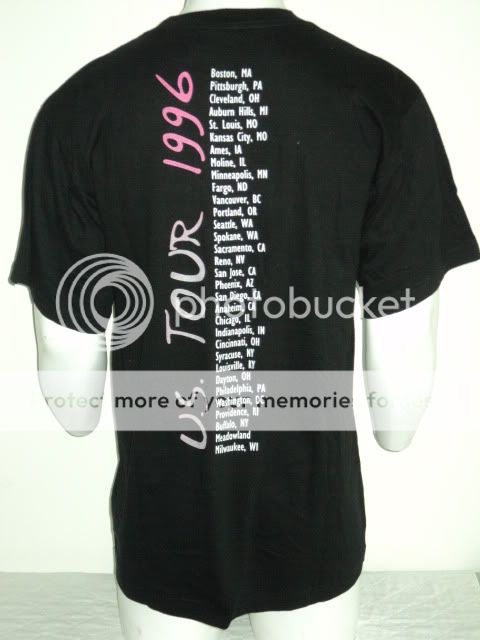 NEIL DIAMOND Tennessee Moon 1996 Concert T Shirt XL  