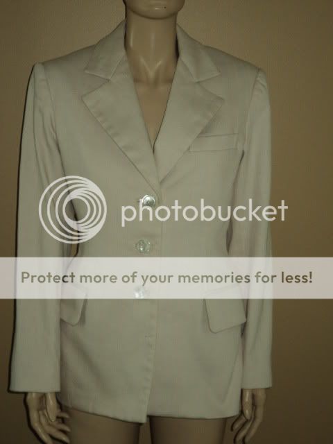 650 TSE Beige LINEN Cotton Jacket Blazer Sz 6 SMALL  