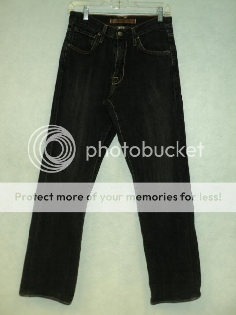 Mens JAKE AGAVE DENIM Black Jeans 30 x 32  