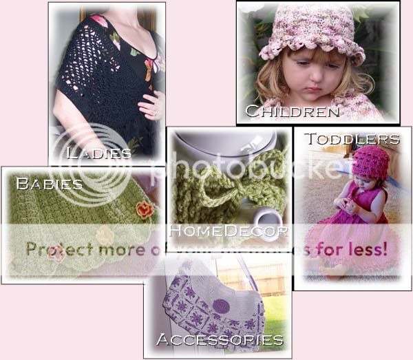 CRAFT TREASURES, VINTAGE CROCHET & KNITTING PATTERNS CD  