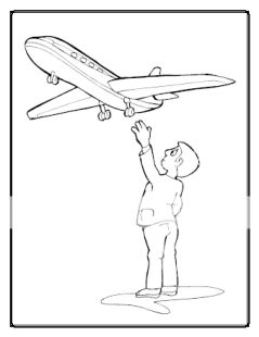 Day At The Airport 66 Coloring Pages Printable CD  