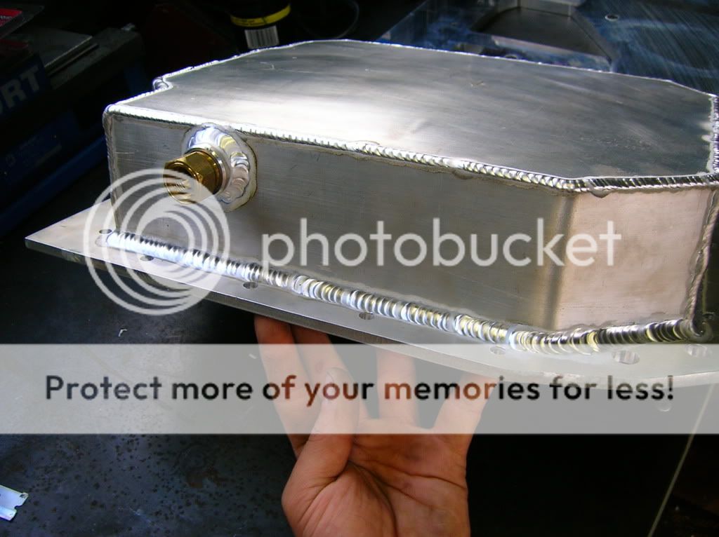 aluminum oil pan fabrication. HondaTech Honda Forum Discussion